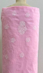Load image into Gallery viewer, Women's Lucknowi Handcrafted Cotton Chikankari Suit Material- HONC0194473