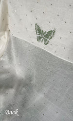 Load image into Gallery viewer, Women's Lakhnavi Handcrafted Unstitched Mul Chanderi Kurta And Dupatta Set - HONC0304154