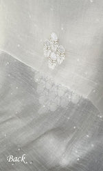 Load image into Gallery viewer, Jazba Women's Lakhnavi Handcrafted Mul Chanderi UnStitched Kurta And Dupatta Set - HONC0320806