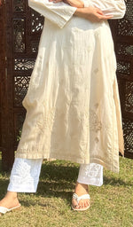 Load image into Gallery viewer, Mehreen Women's Lucknowi Handcrafted Cotton Chikankari Kurti - HONC0162976