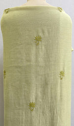 将图像加载到图库查看器中, Women's Lakhnavi Handcrafted Mul Chanderi Kurta And Dupatta Set - HONC0195328