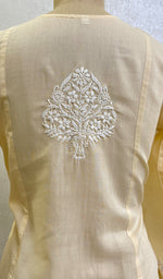 Load image into Gallery viewer, Zoyaa Women's Lucknowi Handcrafted Cotton Chikankari Kurti - HONC0164376