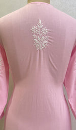 Load image into Gallery viewer, Aarzu Women's Lucknowi Handcrafted Cotton Chikankari Kurti-HONC0101573