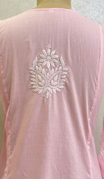 Load image into Gallery viewer, Iqra Women's Lucknowi Handcrafted Cotton Chikankari Kurti - HONC0141302