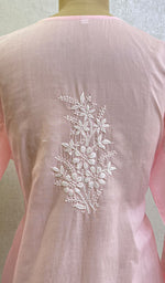 Load image into Gallery viewer, Jubina Women's Lucknowi Handcrafted Cotton Chikankari Kurti - HONC0164291