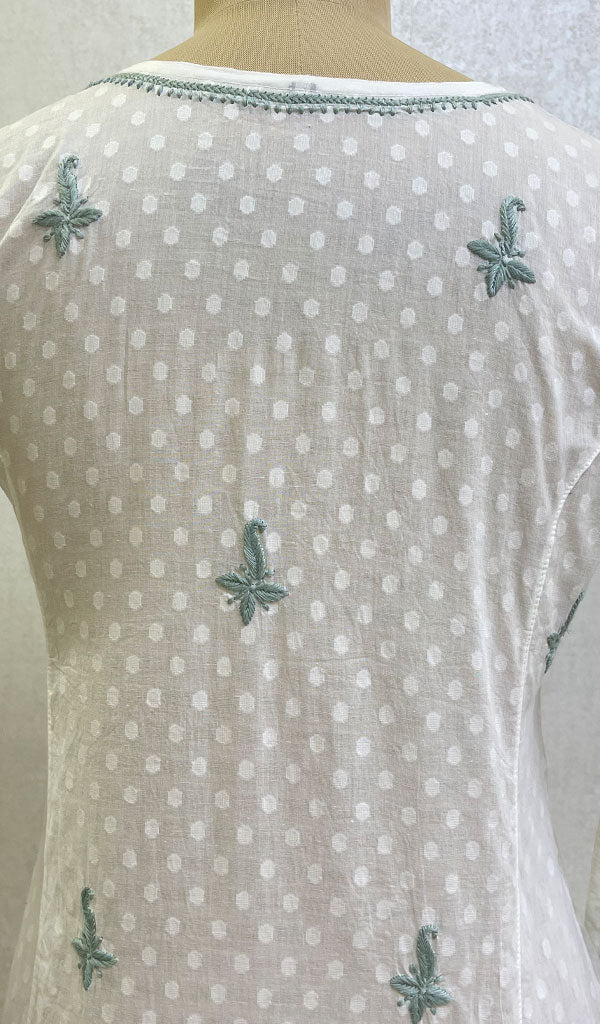 Gulshan Women's Lucknowi Handcrafted Cotton Chikankari Kurti - HONC0159598
