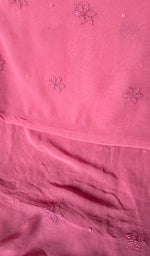 将图像加载到图库查看器中, Women's Lakhnavi Handcrafted Viscose Georgette Chikankari Full Suit Material - HONC0258398