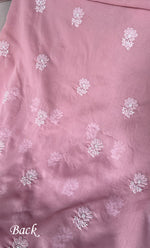 Load image into Gallery viewer, Women's Lakhnavi Handcrafted Unstitched Cotton Chikankari Suit Material - HONC0320315