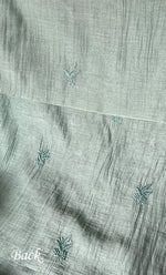 Load image into Gallery viewer, Women's Lakhnavi Handcrafted Mul Chanderi Unstitched Kurta And Dupatta Set- HONC0302259