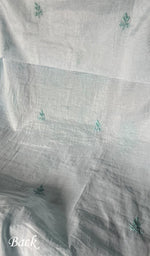 Load image into Gallery viewer, Women's Lakhnavi Handcrafted Mul Chanderi Chikankari Full Suit Material - HONC0287083