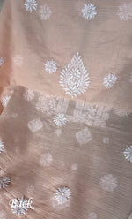 Load image into Gallery viewer, Women's Lakhnavi Handcrafted Kota Cotton Unstitched Kurta And Dupatta Set- HONC0318738