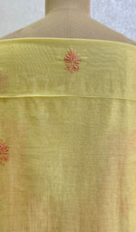 Load image into Gallery viewer, Women's Lakhnavi Handcrafted Mul Chanderi Kurta And Dupatta Set - HONC0141093