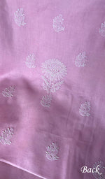 Load image into Gallery viewer, Women's Lakhnavi Handcrafted Cotton Chikankari Suit Material - HONC0232434