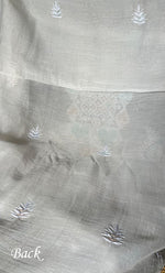 Load image into Gallery viewer, Women's Lakhnavi Handcrafted Mul Chanderi Unstitched Kurta And Dupatta Set - HONC0307461