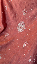 Load image into Gallery viewer, Women's Lakhnavi Handcrafted Mul Chanderi Kurta And Dupatta Set - HONC0289001