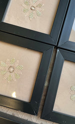 Load image into Gallery viewer, Chikankari Tray with Four Coasters - HONC0254716