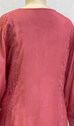 将图像加载到图库查看器中, Pari Women's Lucknowi Handcrafted Muslin Chikankari Kurti - HONC0204782