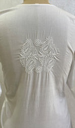 Load image into Gallery viewer, Sufiyani Women's Lucknowi Handcrafted Cotton Chikankari Kurti - HONC0161349