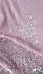 将图像加载到图库查看器中, Women's Lakhnavi Handcrafted Mul Chanderi Kurta And Dupatta Set - HONC0288981