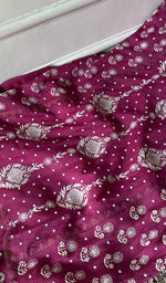 Load image into Gallery viewer, Aarushi Women's Lakhnavi Handcrafted Mul Chanderi Semi - stitched Chikankari Full Suit Material - HONC0360091
