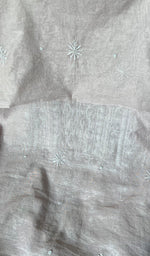 Load image into Gallery viewer, Women's Lakhnavi Handcrafted Mul Chanderi Unstitched Kurta And Dupatta Set - HONC0266910