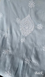 将图像加载到图库查看器中, Women's Lakhnavi Handcrafted Cotton Chikankari Suit Material - HONC0289729