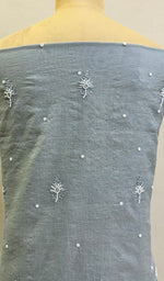 将图像加载到图库查看器中, Women's Lakhnavi Handcrafted Mul Chanderi Kurta And Dupatta Set - HONC0203881