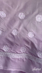 Load image into Gallery viewer, Women's Lakhnavi Handcrafted Cotton Chikankari Suit Material - HONC0274692