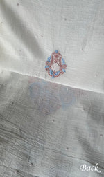 将图像加载到图库查看器中, Women's Lakhnavi Handcrafted Mul Chanderi Kurta And Dupatta Set - HONC0279829