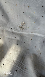 将图像加载到图库查看器中, Women's Lakhnavi Handcrafted Mul Chanderi Unstitched Kurta And Dupatta Set - HONC0295188