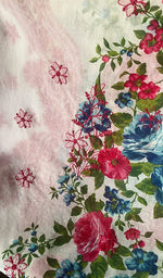 将图像加载到图库查看器中, Women's Lakhnavi Handcrafted Cotton Chikankari Unstitched Kurti Fabric - HONC0284336