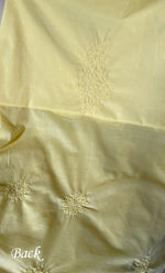 将图像加载到图库查看器中, Women's Lakhnavi Handcrafted Unstitched Cotton Chikankari Suit Material - HONC082476