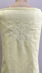 Load image into Gallery viewer, Women's Lakhnavi Handcrafted Cotton Chikankari Kurta And Dupatta Set- HONC0185405