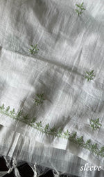 将图像加载到图库查看器中, Women's Lakhnavi Handcrafted Mul Chanderi Kurta And Dupatta Set - HONC0257365