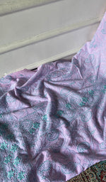 Load image into Gallery viewer, Women's Lakhnavi Handcrafted Cotton Chikankari Semi Stitched Kurti Fabric - HONC034482