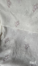 Load image into Gallery viewer, Women's Lakhnavi Handcrafted Mul Chanderi Unstitched Kurta And Dupatta Set - HONC0288876