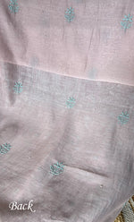 Load image into Gallery viewer, Women's Lakhnavi Handcrafted Mul Chanderi Unstitched Kurta And Dupatta Set - HONC0278918