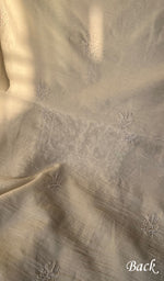 将图像加载到图库查看器中, Women's Lakhnavi Handcrafted Mul Chanderi Unstitched Kurta And Dupatta Set - HONC0270482