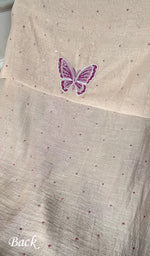 将图像加载到图库查看器中, Women's Lakhnavi Handcrafted Mul Chanderi Unstitched Kurta And Dupatta Set - HONC0295615