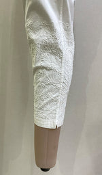 Load image into Gallery viewer, Women's Lakhnavi Handcrafted Cotton Chikankari Pant - HONC0214885