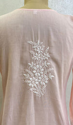 Load image into Gallery viewer, Jubina Women's Lucknowi Handcrafted Cotton Chikankari Kurti -HONC0164336