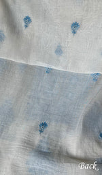 Load image into Gallery viewer, Women's Lakhnavi Handcrafted Mul Chanderi Unstitched Kurta And Dupatta Set - HONC0265850
