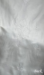 将图像加载到图库查看器中, Rumaiza Women's Lakhnavi Handcrafted Unstitched Cotton Chikankari Suit Material - HONC0294091