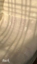 Load image into Gallery viewer, Irum Women's Lakhnavi Handcrafted Mul Chanderi Unstitched Kurta And Dupatta Set - HONC0297202