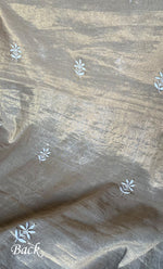 将图像加载到图库查看器中, Women's Lakhnavi Handcrafted Tissue Chanderi Unstitched Kurta And Dupatta Set - HONC0278200