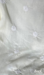 将图像加载到图库查看器中, Nida Women's Lakhnavi Handcrafted Cotton Chikankari Suit Material - HONC0289734