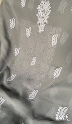 Load image into Gallery viewer, Women's Lucknowi Handcrafted Faux-Georgette Unstitched Chikankari Suit Material - HONC0348787