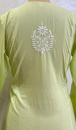 Load image into Gallery viewer, Iqra Women's Lucknowi Handcrafted Cotton Chikankari Kurti - HONC0141263