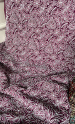 Load image into Gallery viewer, Women's Lucknowi Handcrafted Faux-Georgette Chikankari Suit Material - HONC03263374