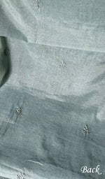 将图像加载到图库查看器中, Women's Lakhnavi Handcrafted Mul Chanderi Chikankari Full Suit Material - HONC0271180